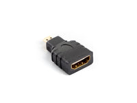 Адаптер, Lanberg adapter HDMI-A (f) -> micro HDMI-D (m) thumbnail 2