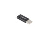 Адаптер, Lanberg adapter USB type-c (m) -> micro-b (f) 2.0, black