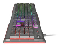 Клавиатура Genesis Gaming Keyboard Rhod 400 Rgb Backlight Us Layout thumbnail 3