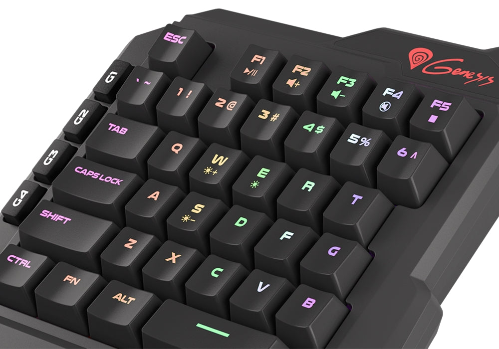 Клавиатура Genesis Gaming Keyboard Thor 100 Keypad Rgb Backlight