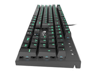Клавиатура Genesis Mechanical Gaming Keyboard Thor 300 Tkl Green Backlight Outemu Blue Switch Us Layout thumbnail 2