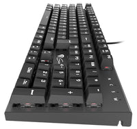 Клавиатура, Genesis Mechanical Gaming Keyboard Thor 300 Green Backlight Outemu Blue Switch Us Layout thumbnail 2