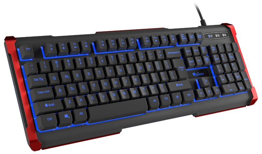 Клавиатура Genesis Gaming Keyboard Rhod 410 US Layout Backlight