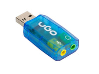 Аудио карта uGo Sound card UKD-1085 USB thumbnail 2