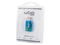 Аудио карта uGo Sound card UKD-1085 USB thumbnail 3