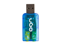 Аудио карта uGo Sound card UKD-1085 USB thumbnail 4