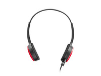 Слушалки uGo Headset USL-1222 + microphone, Red thumbnail 3