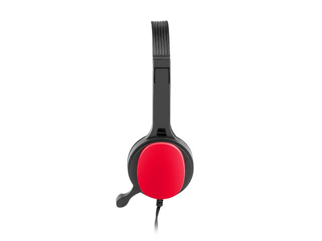 Слушалки uGo Headset USL-1222 + microphone, Red