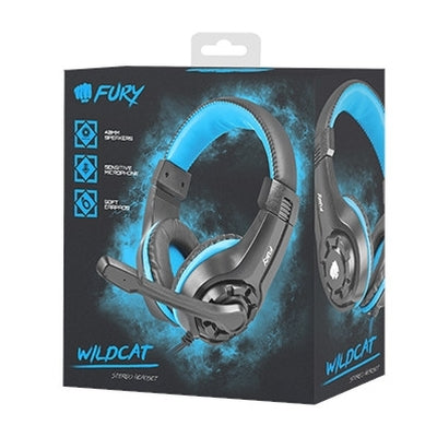 Слушалки, Fury Gaming headset, Wildcat
