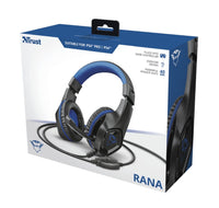 Слушалки, TRUST GXT 404B Rana Headset PS4/PS5 thumbnail 1