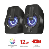 Тонколони, TRUST Gemi 2.0 Speaker RGB Black thumbnail 2