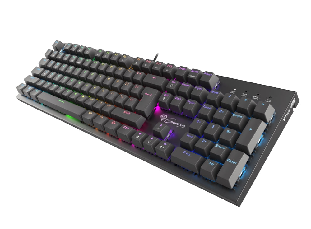 Клавиатура, Genesis Mechanical Gaming Keyboard Thor 300 RGB Backlight Outemu Brown Switch US Layout