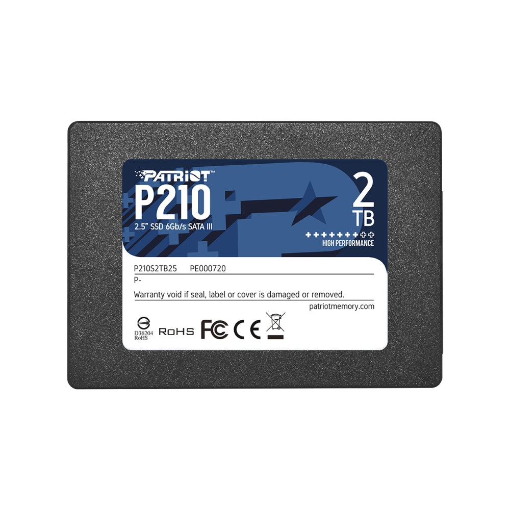 2TB Patriot P210 SATA3 2.5
