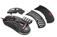 Мишка, Genesis Ultralight Gaming Mouse Xenon 800 16000 dpi RGB Black thumbnail 8
