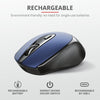 Мишка, TRUST Zaya Wireless Rechargeable Mouse Blue