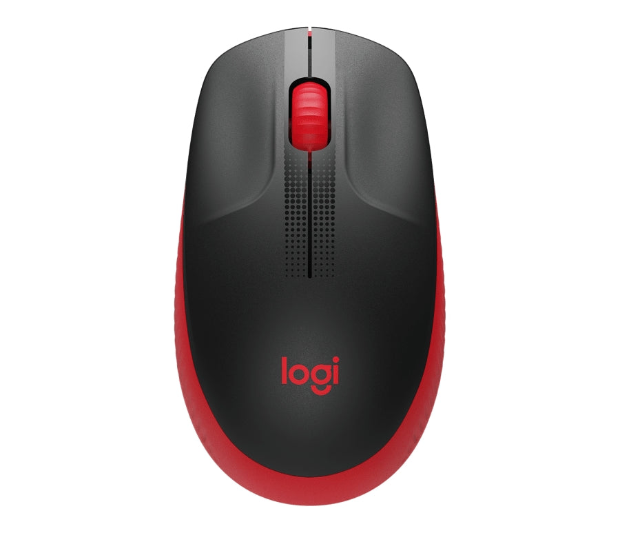 Мишка, Logitech M190 Full-size wireless mouse - RED - 2.4GHZ - N/A - EMEA - M190