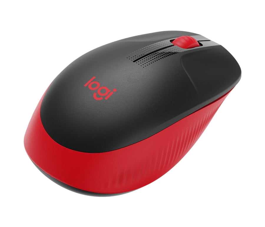 Мишка, Logitech M190 Full-size wireless mouse - RED - 2.4GHZ - N/A - EMEA - M190