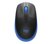 Мишка, Logitech M190 Full-size wireless mouse - BLUE - 2.4GHZ - N/A - EMEA - M190 thumbnail 4