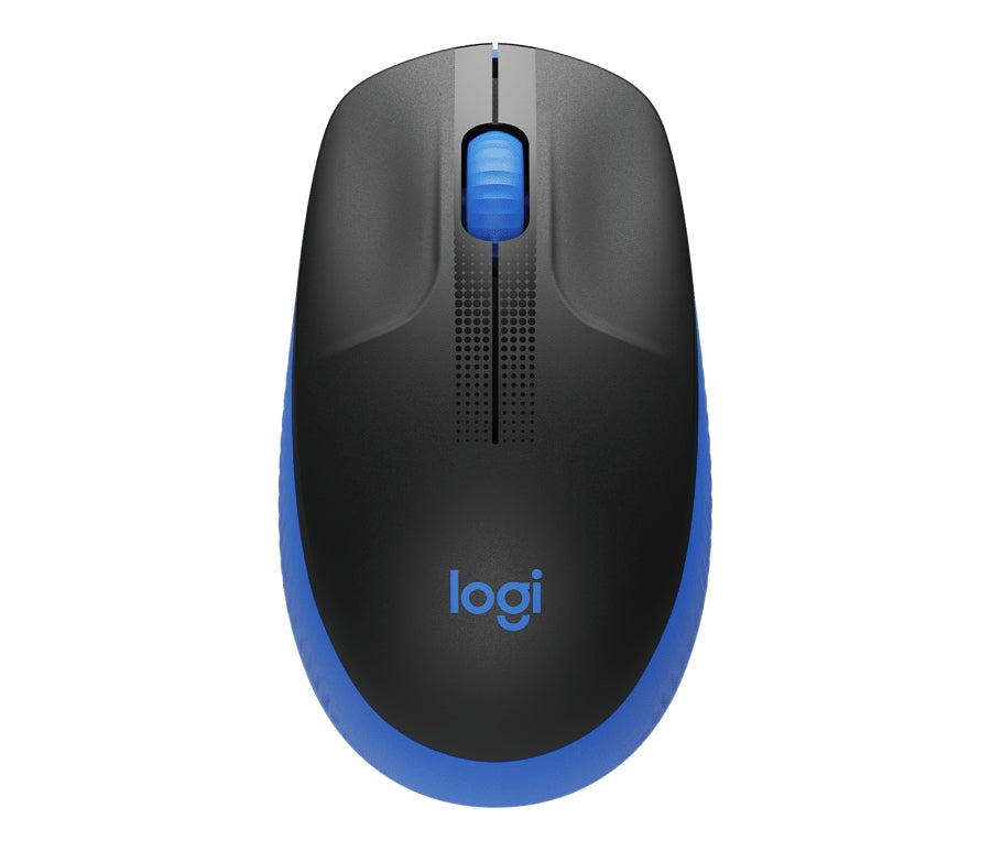 Мишка, Logitech M190 Full-size wireless mouse - BLUE - 2.4GHZ - N/A - EMEA - M190