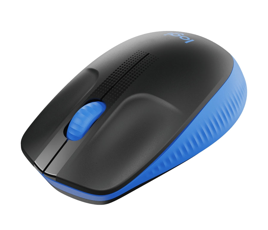 Мишка, Logitech M190 Full-size wireless mouse - BLUE - 2.4GHZ - N/A - EMEA - M190