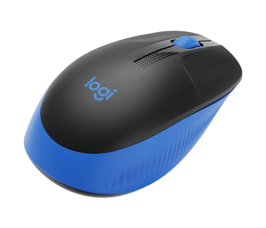 Мишка, Logitech M190 Full-size wireless mouse - BLUE - 2.4GHZ - N/A - EMEA - M190