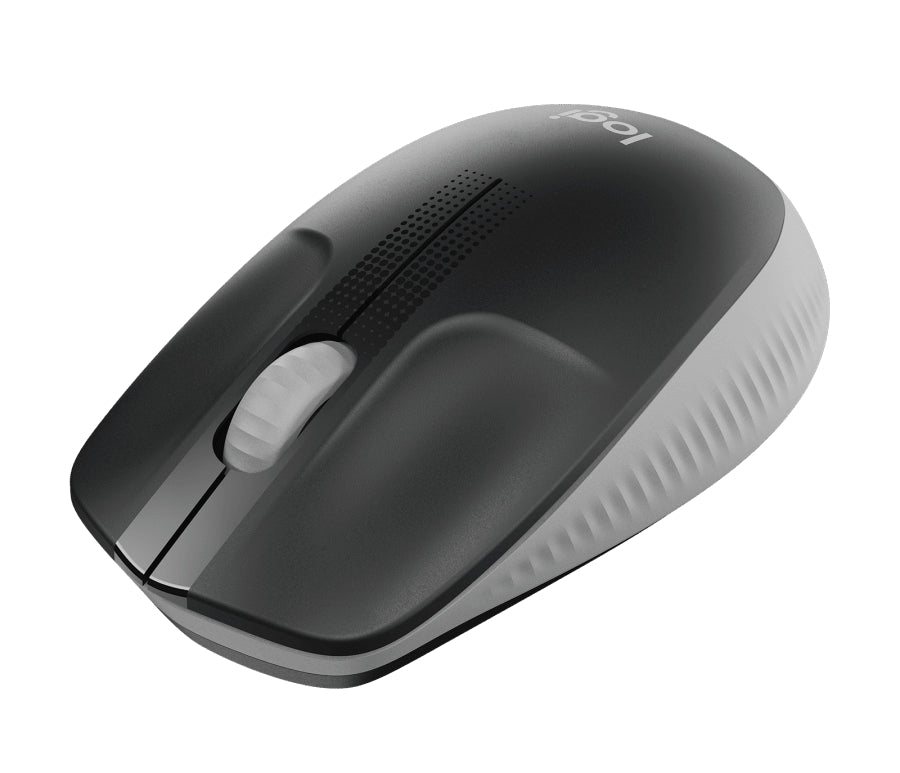 Мишка, Logitech M190 Full-size wireless mouse - MID GREY - 2.4GHZ - N/A - EMEA - M190