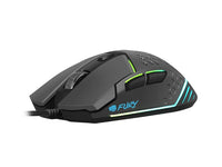 Мишка Fury Gaming Mouse Battler 6400 DPI Optical With Software Black thumbnail 5