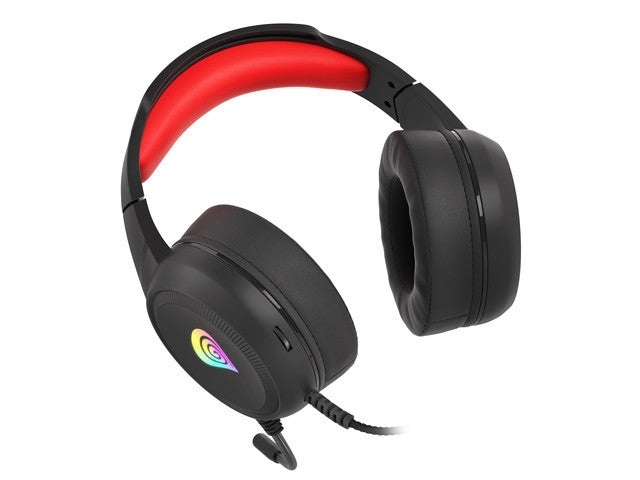 Слушалки, Genesis Gaming Headset Neon 200 RGB Black-Red