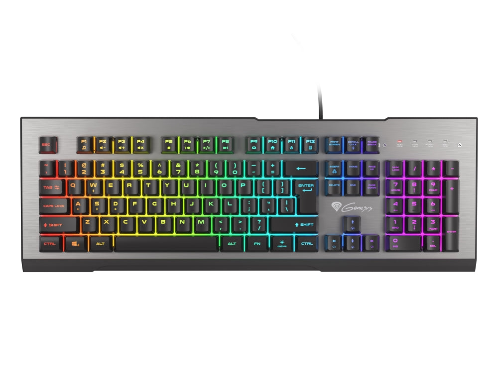 Клавиатура Genesis Gaming Keyboard Rhod 500 RGB Backlight US Layout