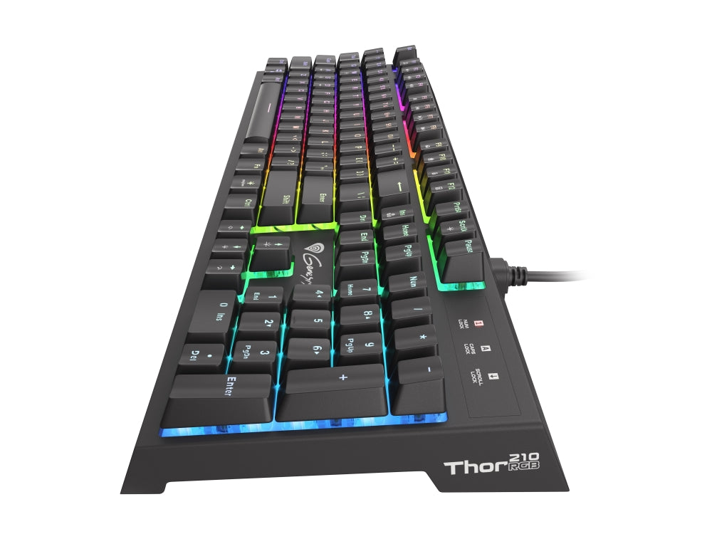 Клавиатура Genesis Hybrid Switch Gaming Keyboard Thor 210 RGB US Layout Backlight