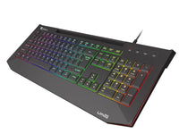 Клавиатура, Genesis Gaming Keyboard Lith 400 RGB US Layout RGB Backlight X-Scissor Slim thumbnail 1