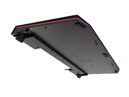 Клавиатура, Genesis Gaming Keyboard Lith 400 RGB US Layout RGB Backlight X-Scissor Slim