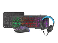Комплект Fury Gaming Combo Set 4in1 Thunderstreak 3.0 Keyboard + Mouse + Headphones + Mousepad, US Layout thumbnail 1
