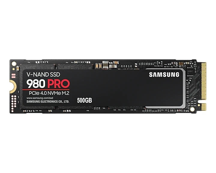 500GB Samsung SSD 980 PRO Int. PCIe Gen 4.0 x4 NVMe 1.3c
