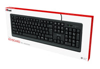 Клавиатура TRUST Primo Keyboard BG layout thumbnail 1