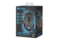 Мишка Fury Gaming Mouse Hustler 6400DPI Optical With Software RGB Backlight thumbnail 1