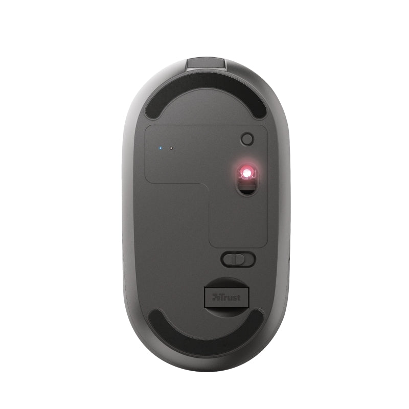 Мишка, TRUST Puck Wireless & BT Rechargeable Mouse Black