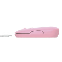 Мишка, TRUST Puck Wireless & BT Rechargeable Mouse Pink thumbnail 6