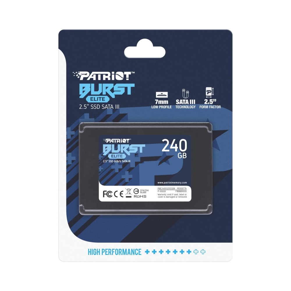 240GB Patriot Burst Elite  SATA3 2.5