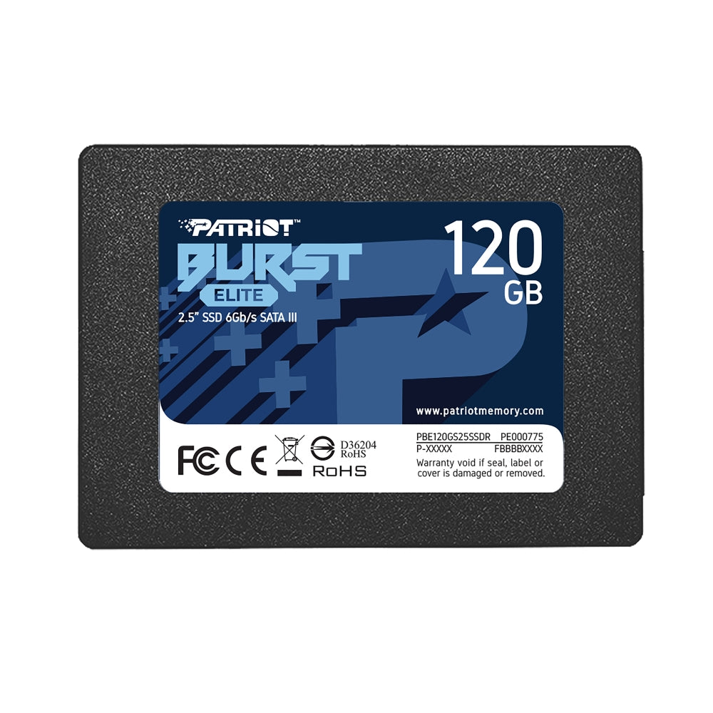 Твърд диск Patriot Burst Elite 120GB SATA3 2.5