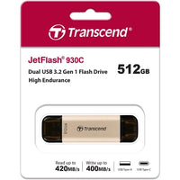 Памет, Transcend 512GB, USB3.2, Pen Drive, TLC, High Speed, Type-C thumbnail 1