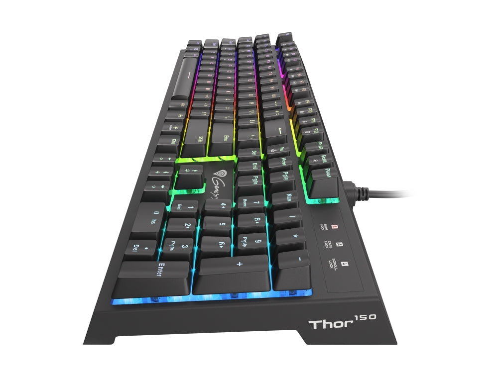 Клавиатура Genesis Hybrid Switch Gaming Keyboard Thor 150 RGB Backlight US Layout