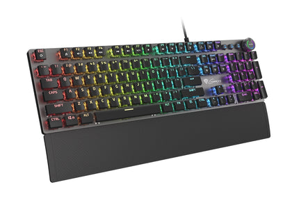 Клавиатура, Genesis Mechanical Gaming Keyboard Thor 380 RGB Backlight Blue Switch US Layout Software
