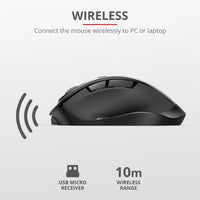 Мишка, TRUST Fyda Wireless Ergonomic Rechargeable Mouse thumbnail 3