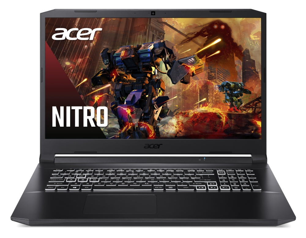 Лаптоп Acer Nitro 5, AN517-54-71J8, Core i7-11800H (2.3GHz up to 4.6GHz, 24MB)