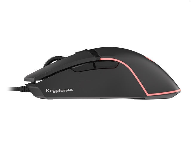 Мишка Genesis Gaming Mouse Krypton 220 RGB 6400 DPI With Software Black