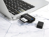 Четец за карти, Transcend SD/microSD Card Reader, USB 3.0/3.1 Gen 1, Black thumbnail 3