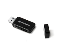 Четец за карти, Transcend SD/microSD Card Reader, USB 3.0/3.1 Gen 1, Black thumbnail 1