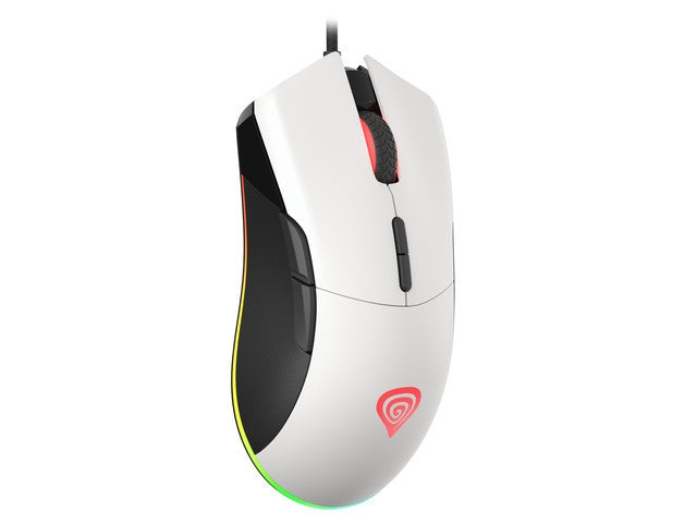 Мишка, Genesis Gaming Mouse Krypton 290 6400 DPI RGB Backlit With Software White
