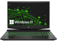 Лаптоп HP Pavilion Gaming 15-dk2028nu Black/Green thumbnail 1